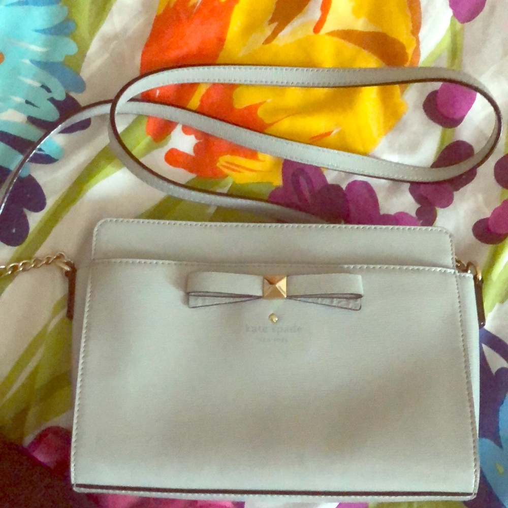 Kate Spade purse, gray